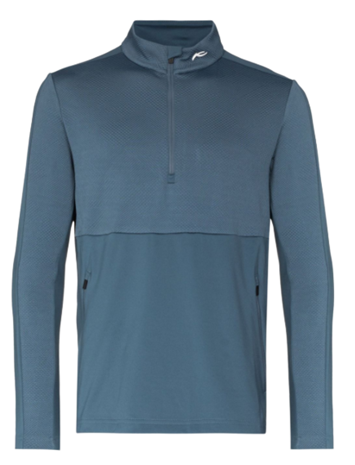 Kjus Blue Delian Half Zip Golf Top WHAT’S ON THE STAR?