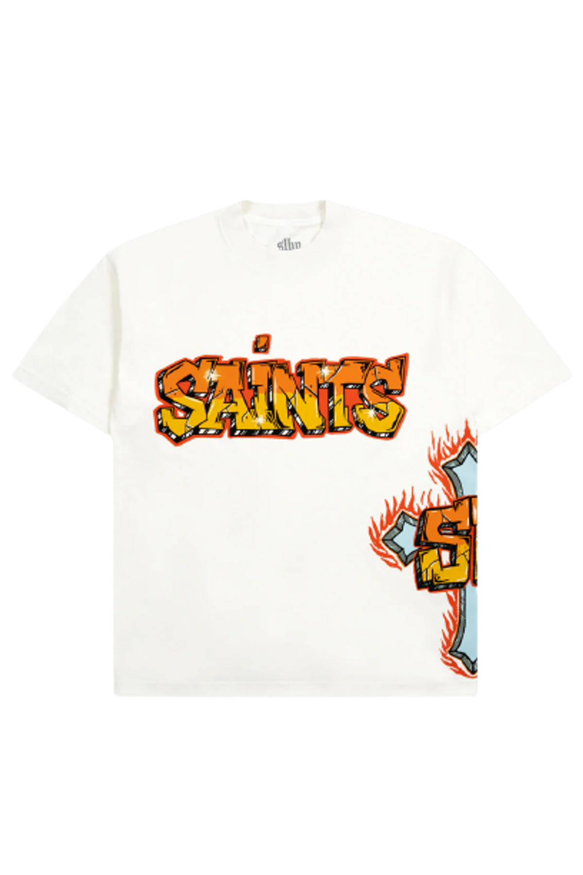 SoleBoy Saints White TShirt WHAT’S ON THE STAR?