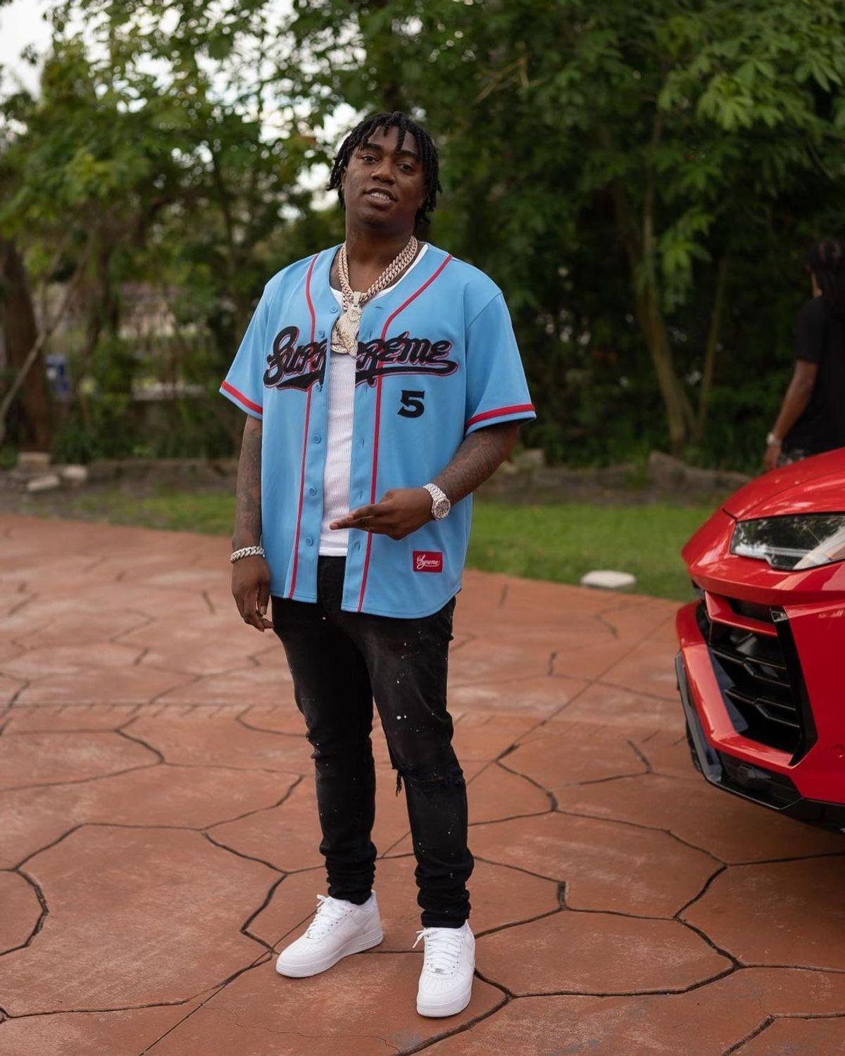 Fredo Bang Outfit from July 25, 2022 WHAT’S ON THE STAR?