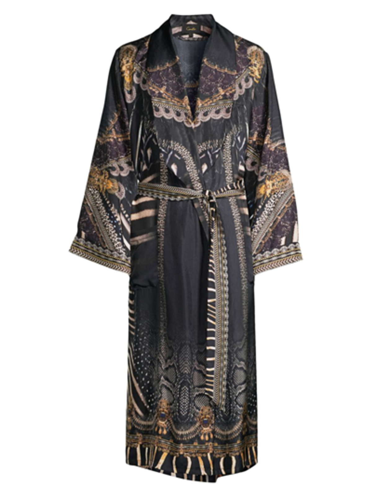 Quanza Robe Camilla Quechua King Long Silk Robe | WHAT’S ON THE STAR?