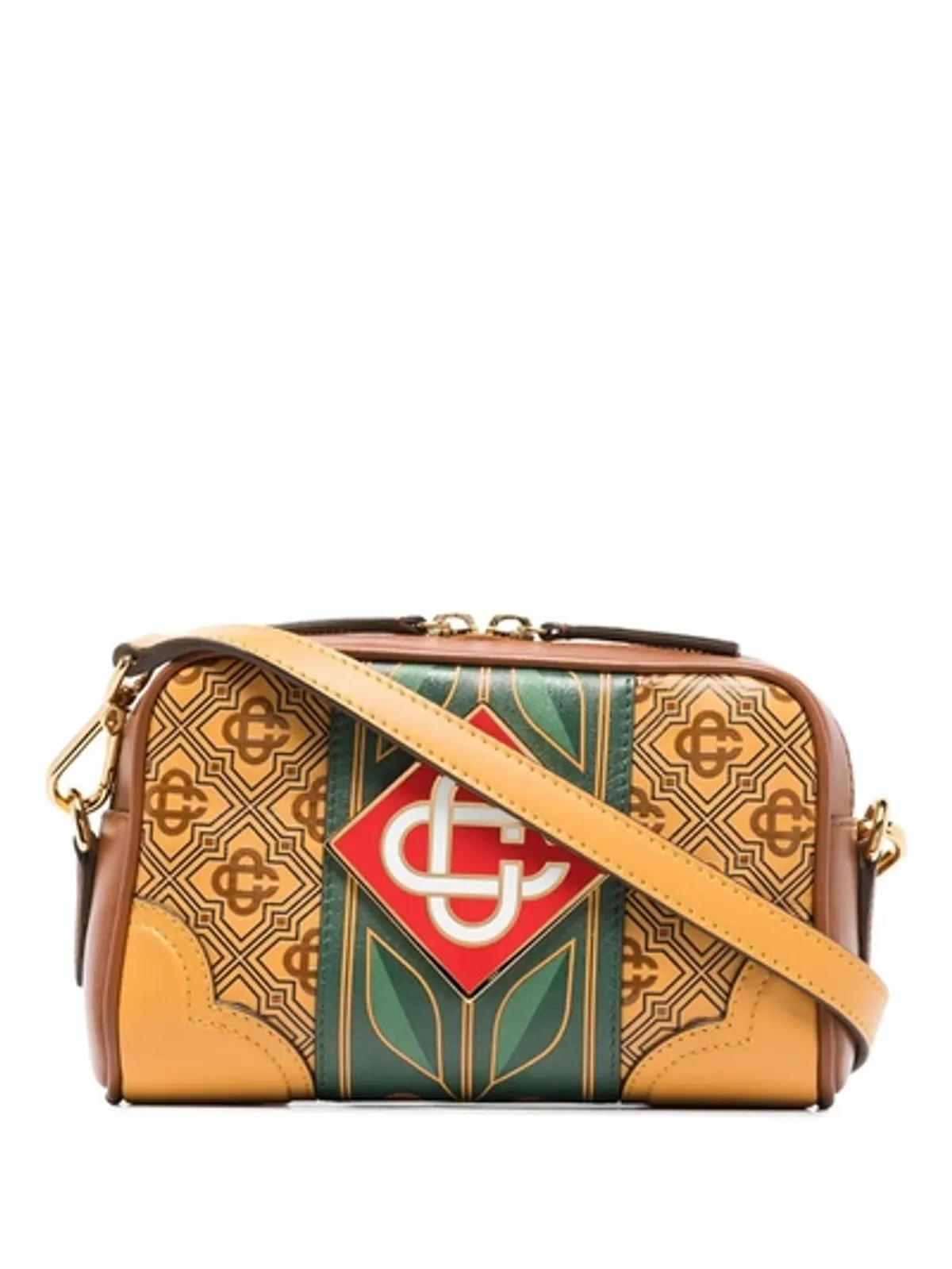Casablanca Monogram Motif Crossbody Bag