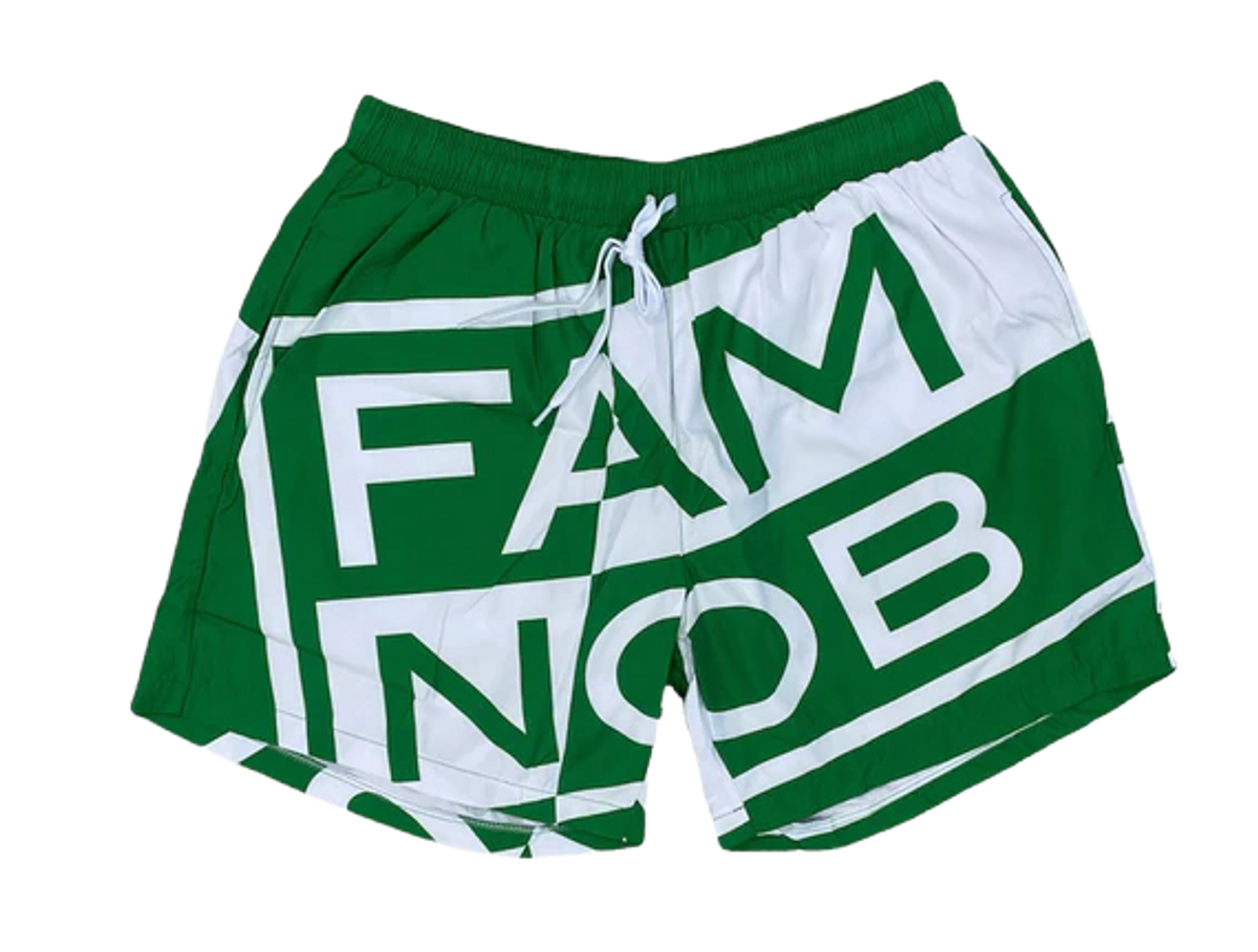 Famous Nobody’s Lucky Charm Green Shorts