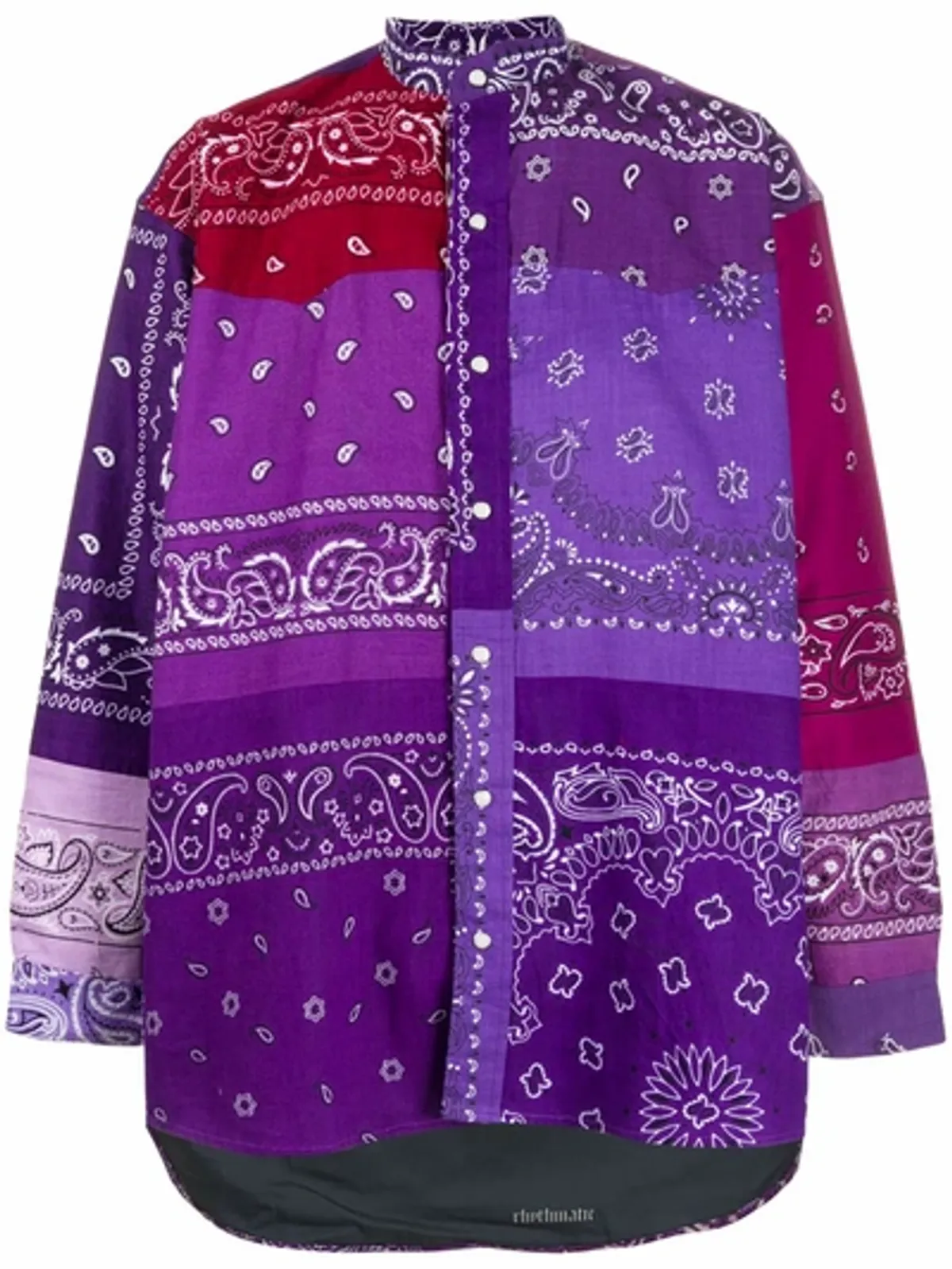 Children of the Discordance Bandana Purple Print Shirt