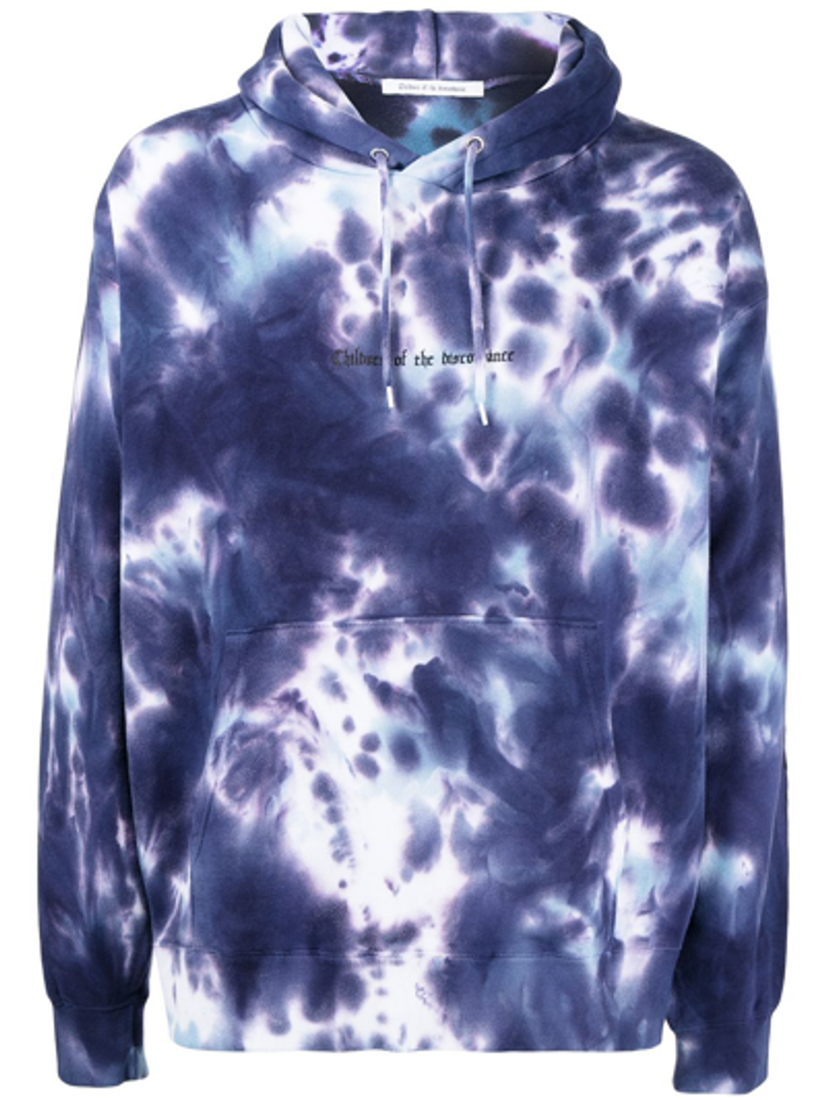 Children of the Discordance Tie Dye Print Pullover Hoodie