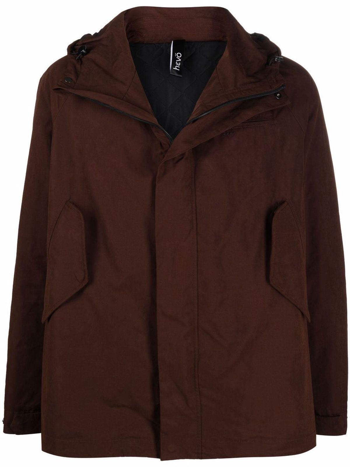 Hevò Men's Isola Di San Pietro Cotton Jacket Brown
