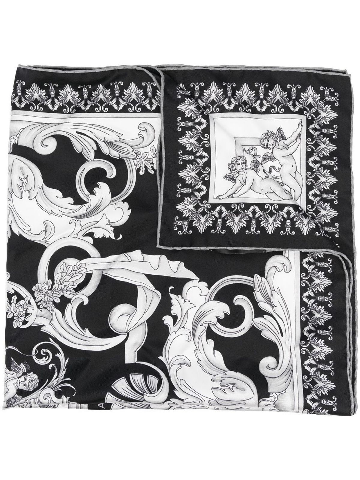 Versace Black Other Materials Scarf