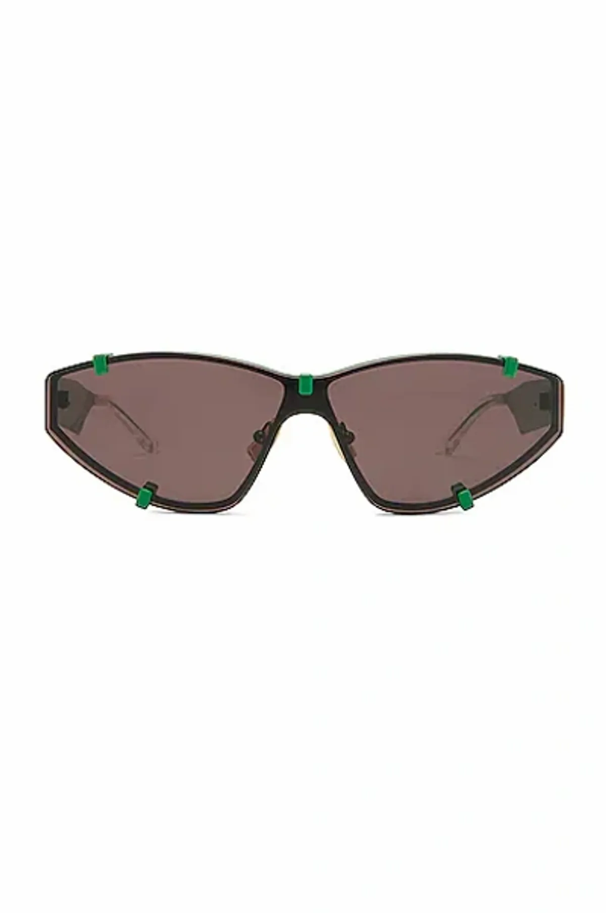 Bottega Veneta Varnished Green Bv1165s Sunglasses