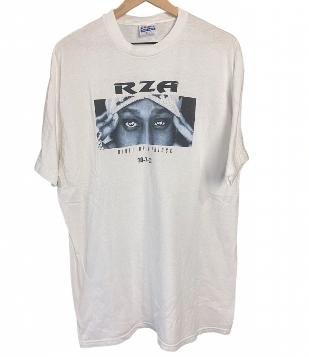 Vintage RZA Print TShirt WHAT’S ON THE STAR?