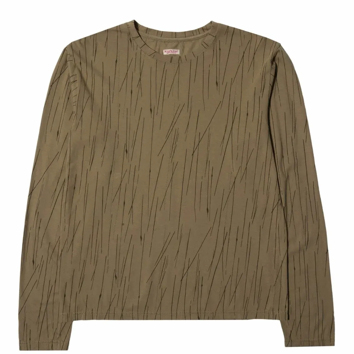 Kapital Rain Camo Jersey Crewneck