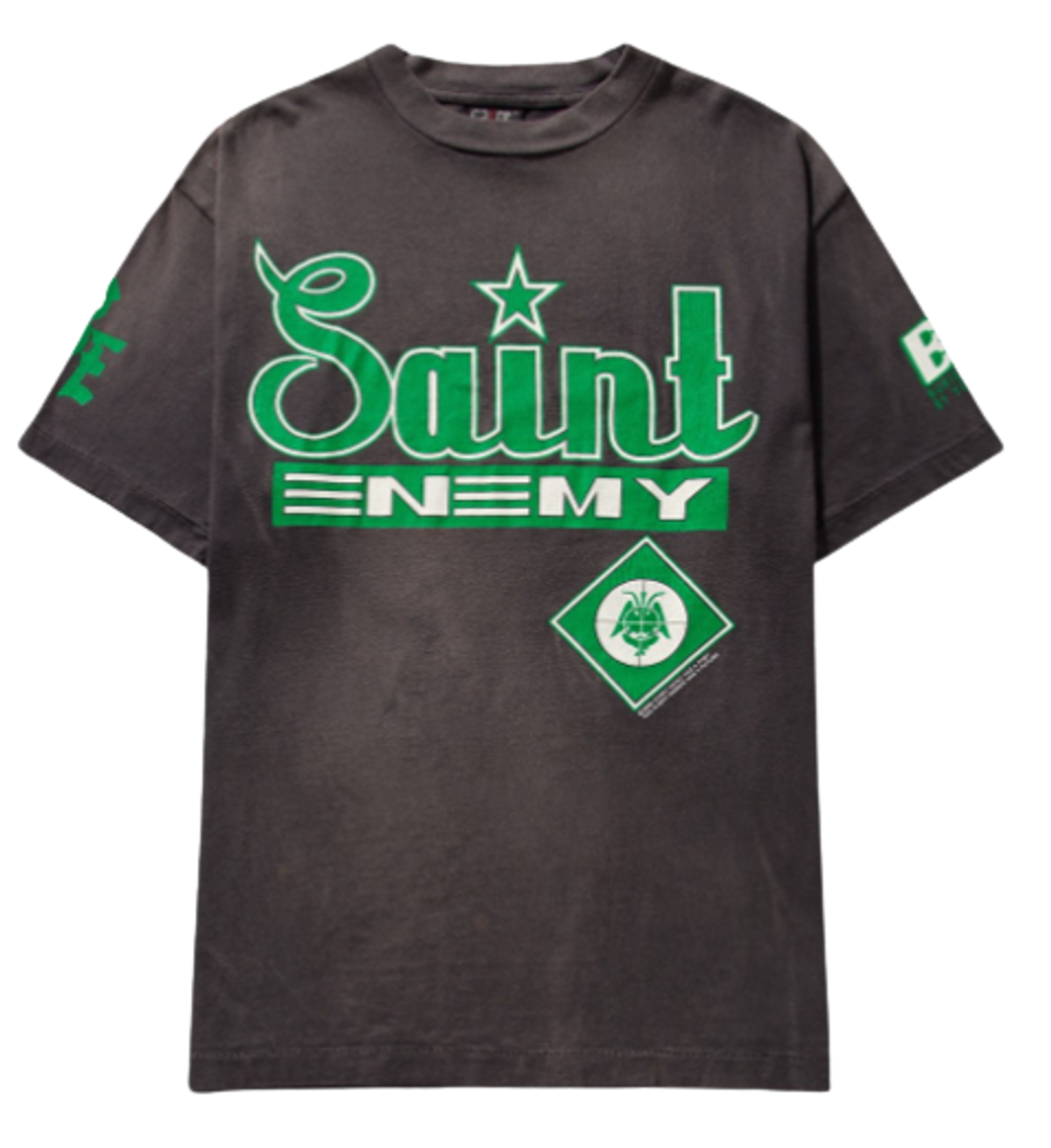 Saint Michael Black Saint Enemy T-shirt