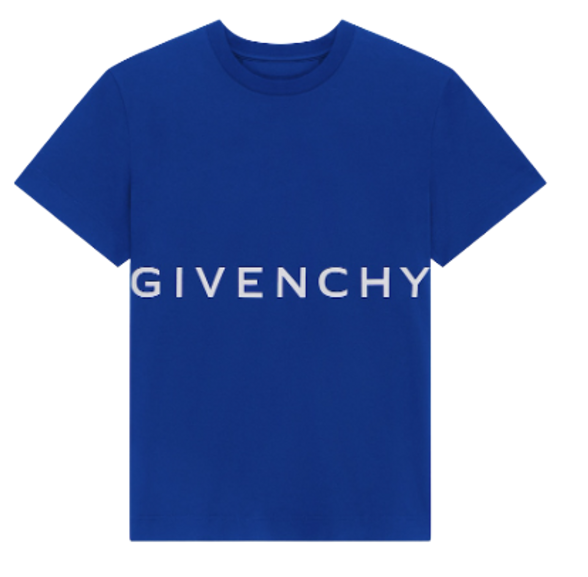 Givenchy Ocean Blue 4G Peace Jersey T-Shirt