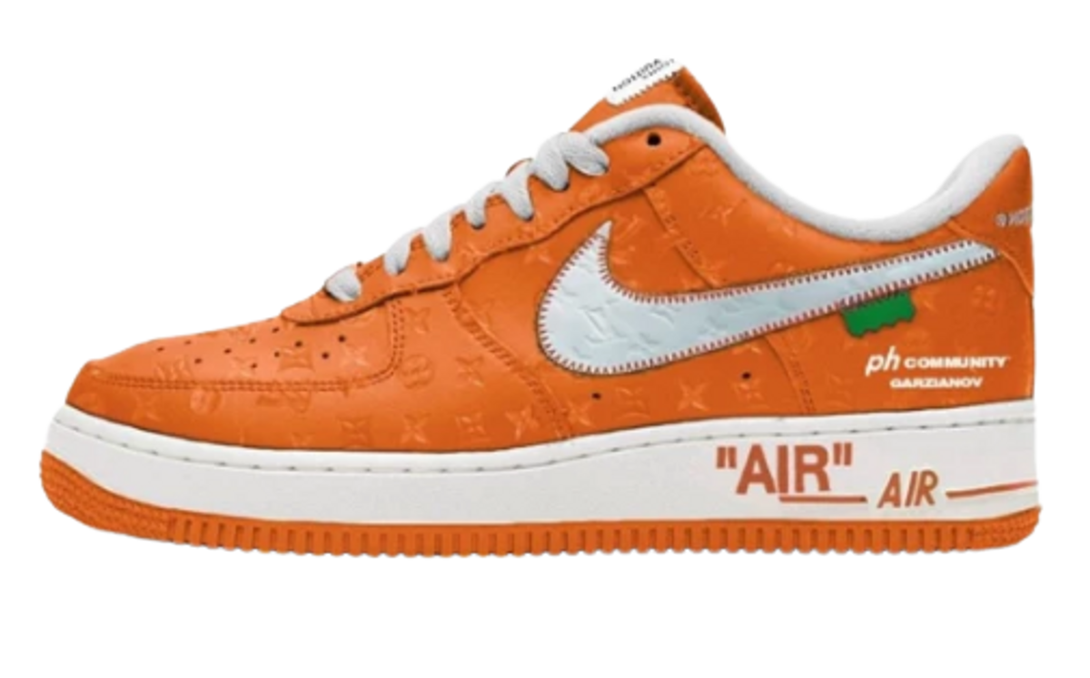 Louis Vuitton × Nike Air Force 1 Low Syracuse Sneakers