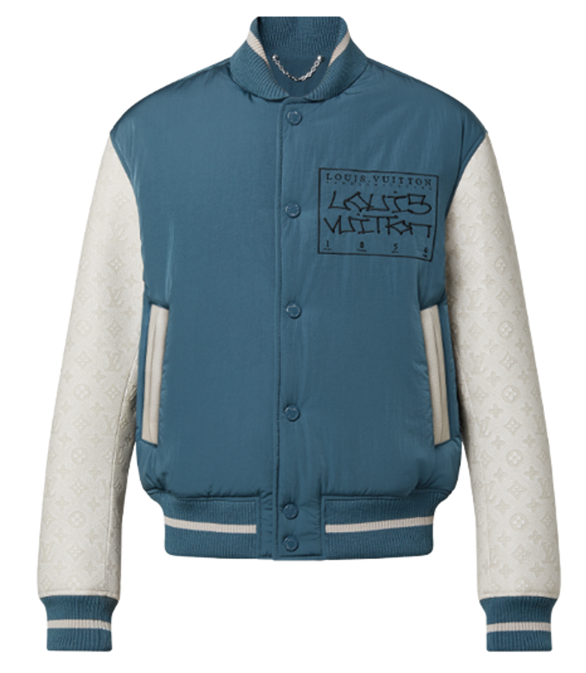 Louis Vuitton Mixed Leather Teddy Blouson