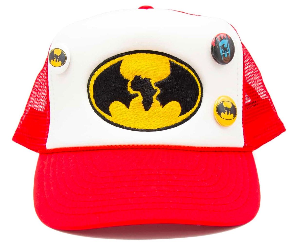 Black Angels In Flight Blackman Signal Red Trucker Cap