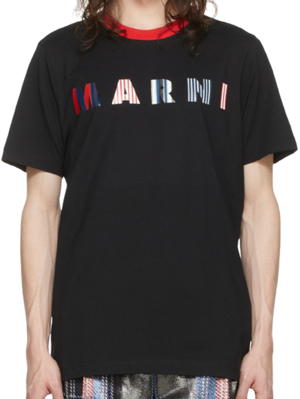 Marni Black Cotton T-Shirt