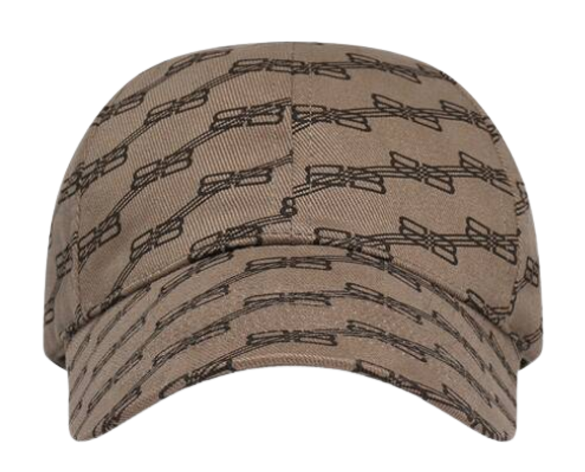 Balenciaga Monogram Beige Cap What S On The Star