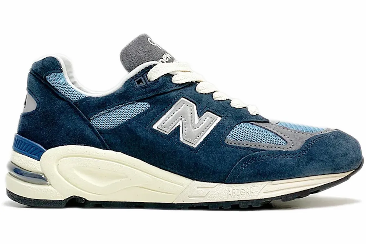 New Balance 990v2 MiUSA Teddy Santis Navy Castlerock Sneakers