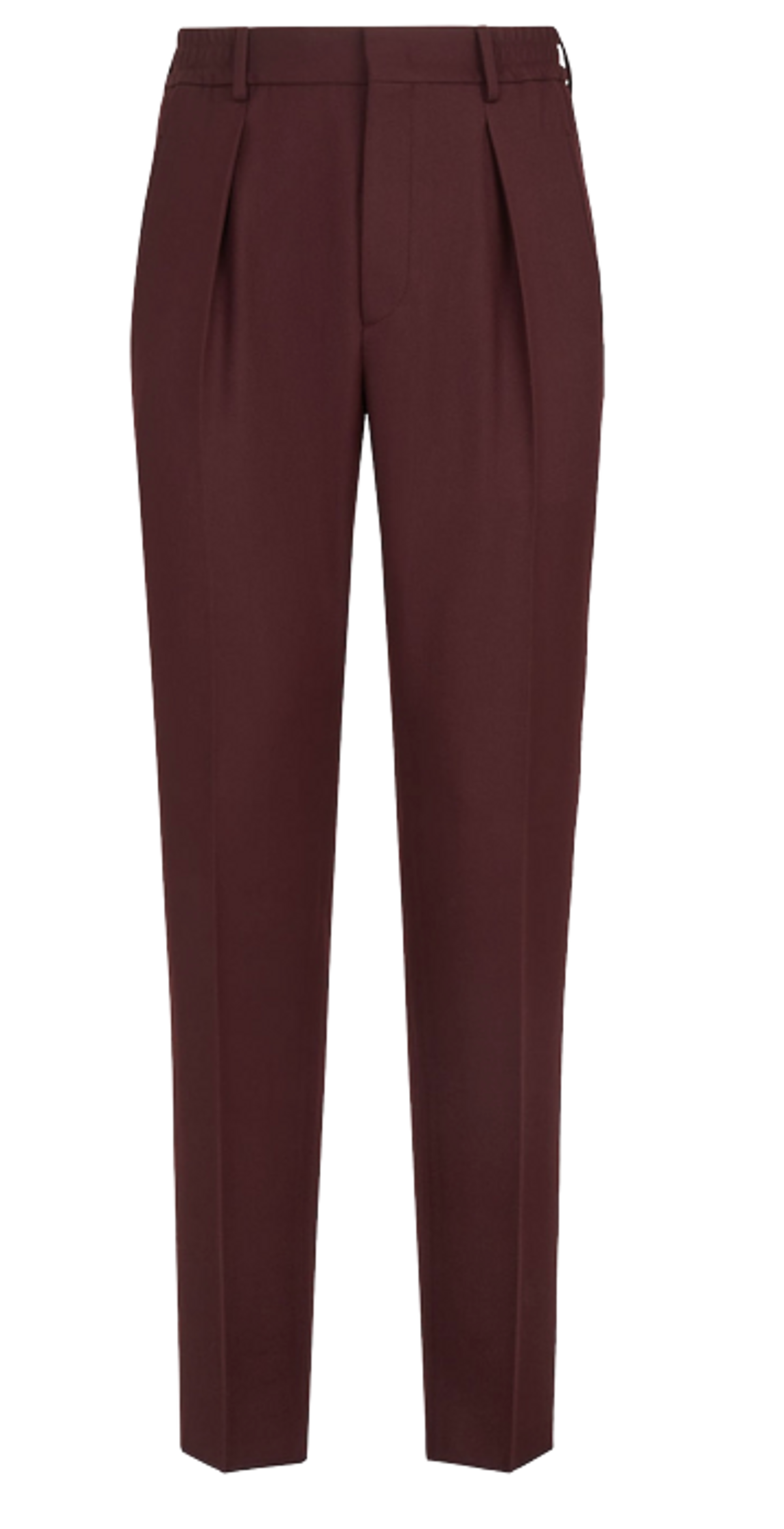 Fendi Men's Wool Pants Black
