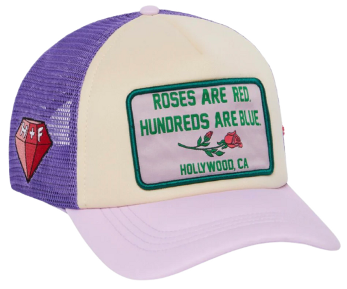 Homme + Femme Poetry Purple Trucker Hat