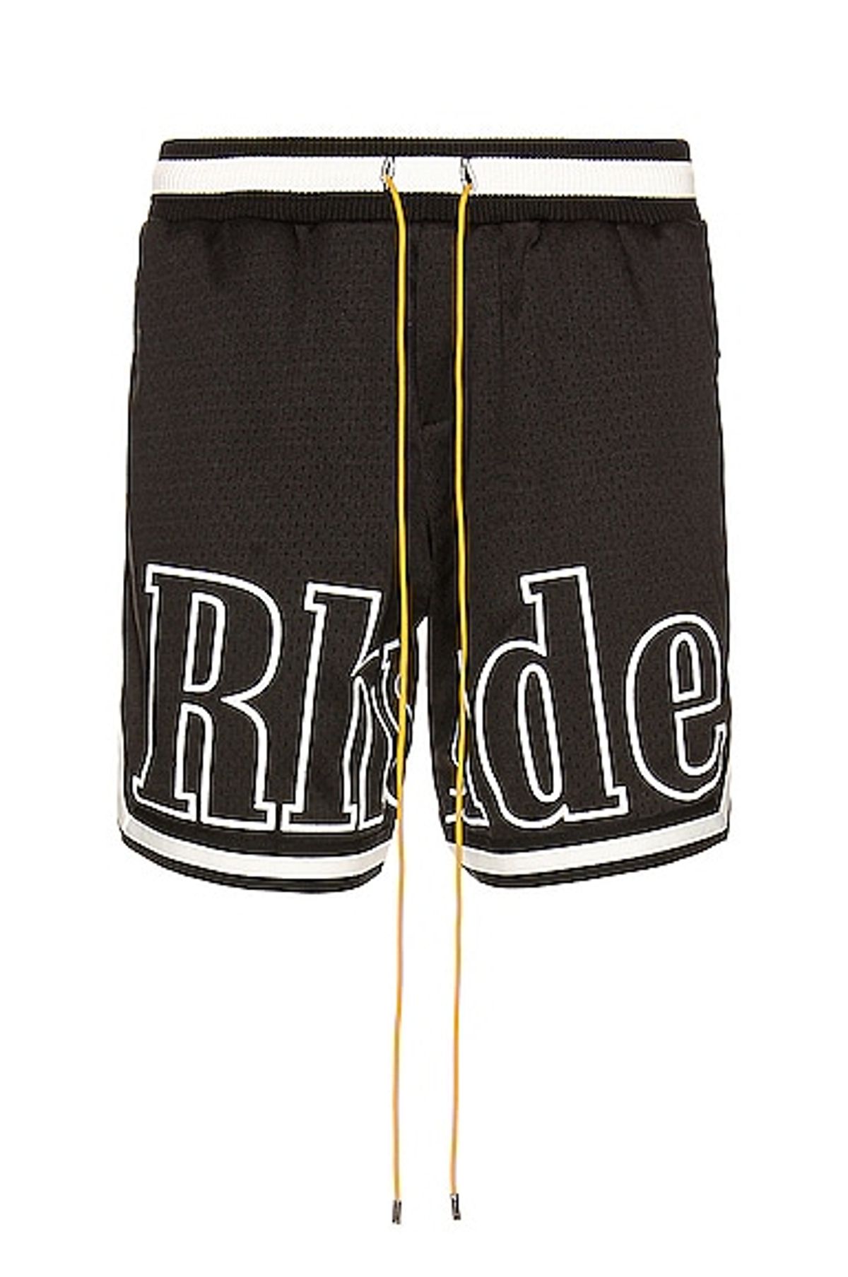 Rhude Logo Black Shorts
