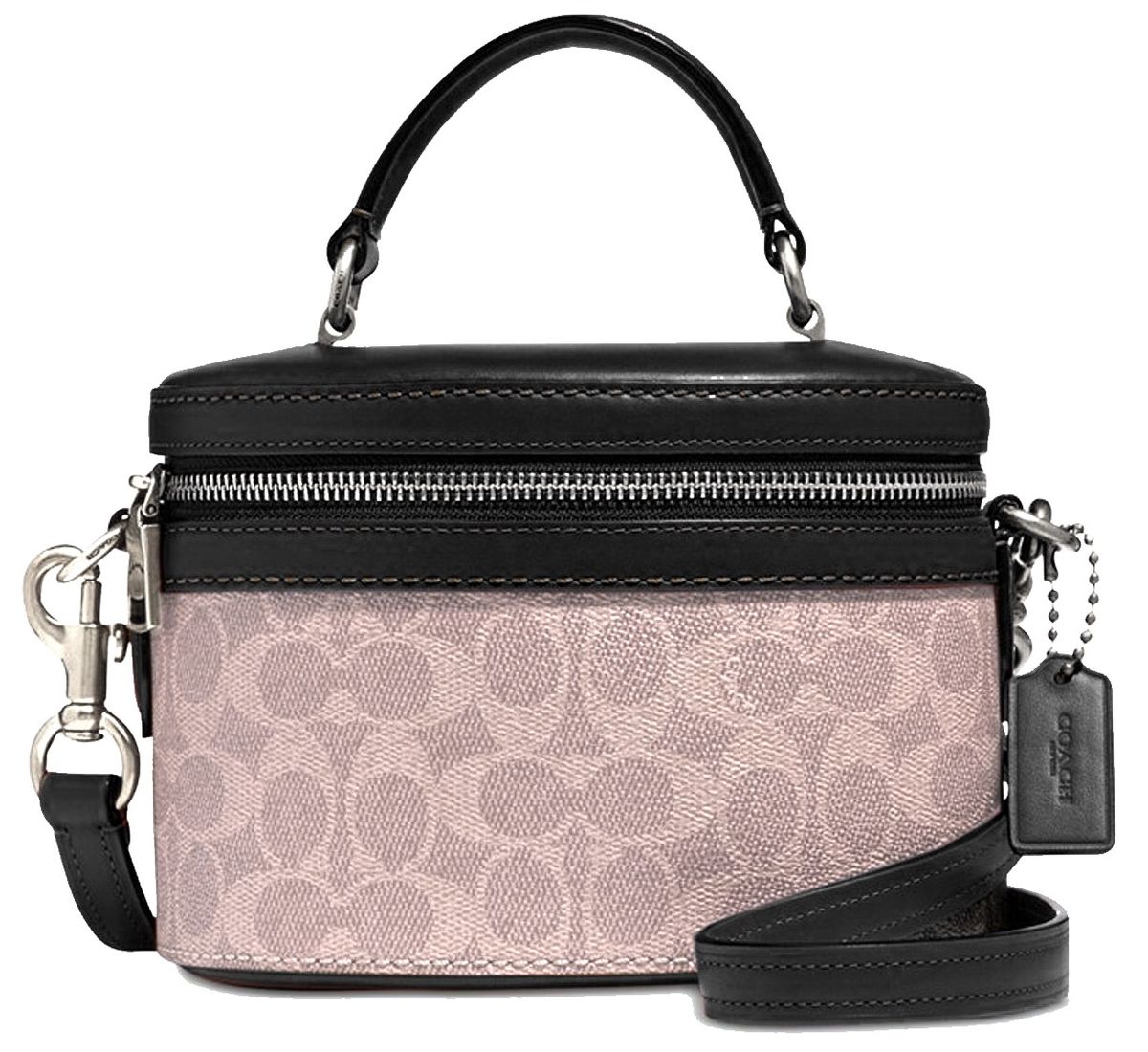 Coach Signature Trail Cross Body Bag - Rust