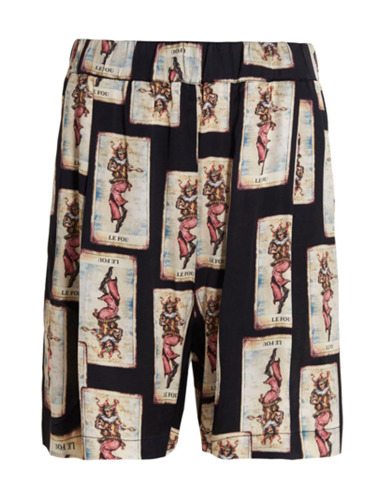 Laneus Le Fou Graphic-Print Shorts