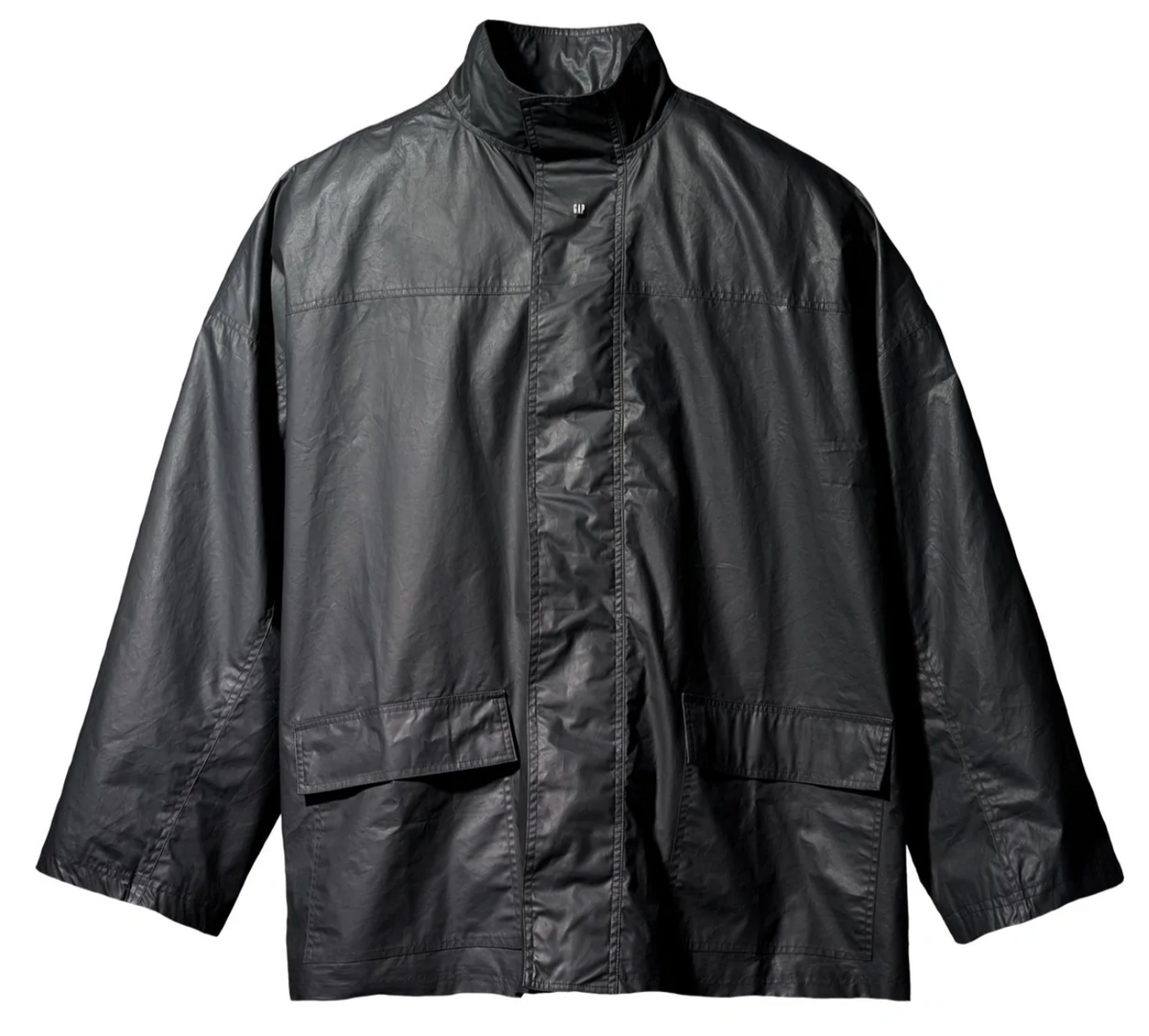 Yeezy × GAP Black Coated Cotton Light Parka
