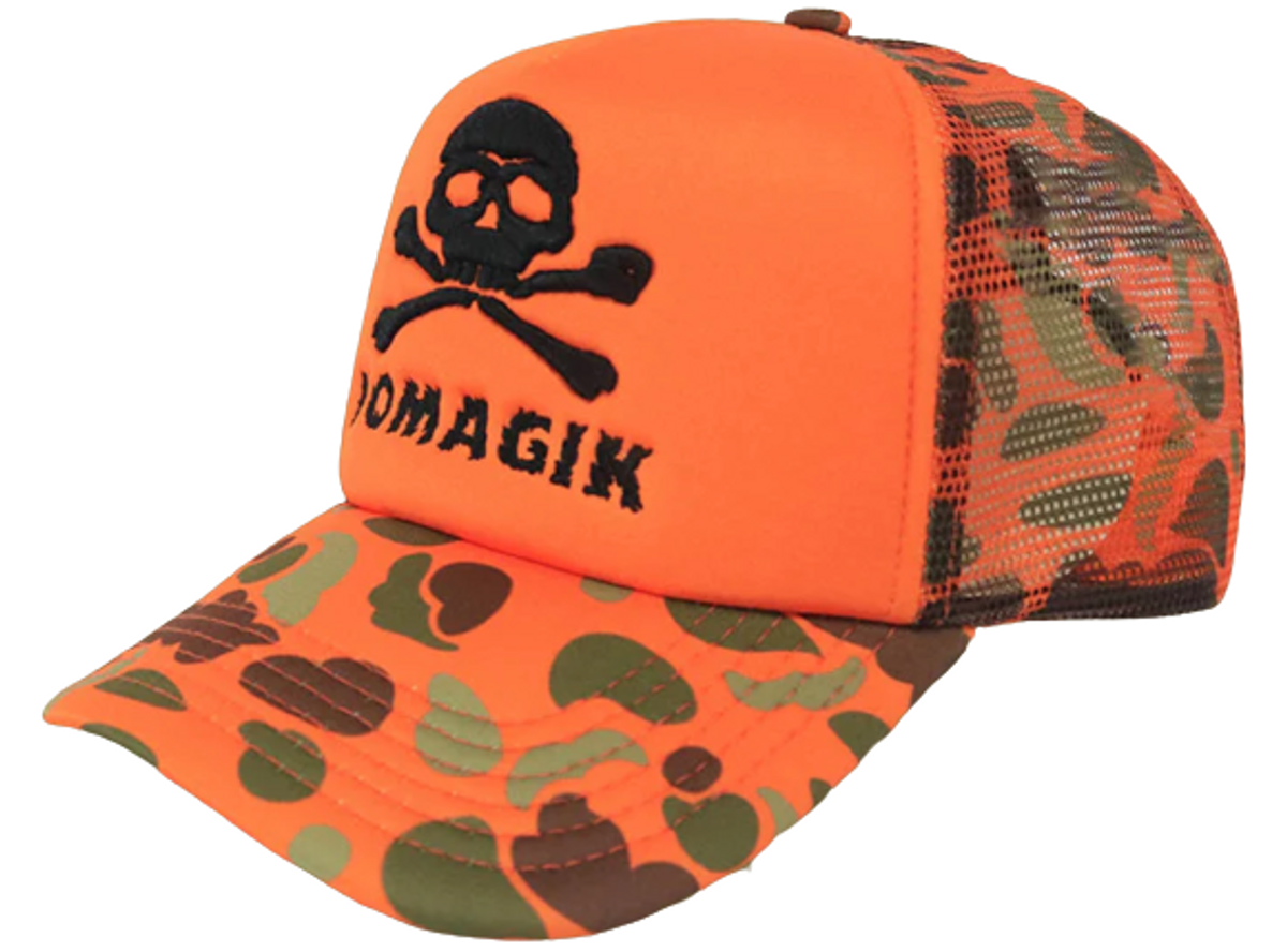 Nomagik Orange Nomagik Camo Trucker Cap