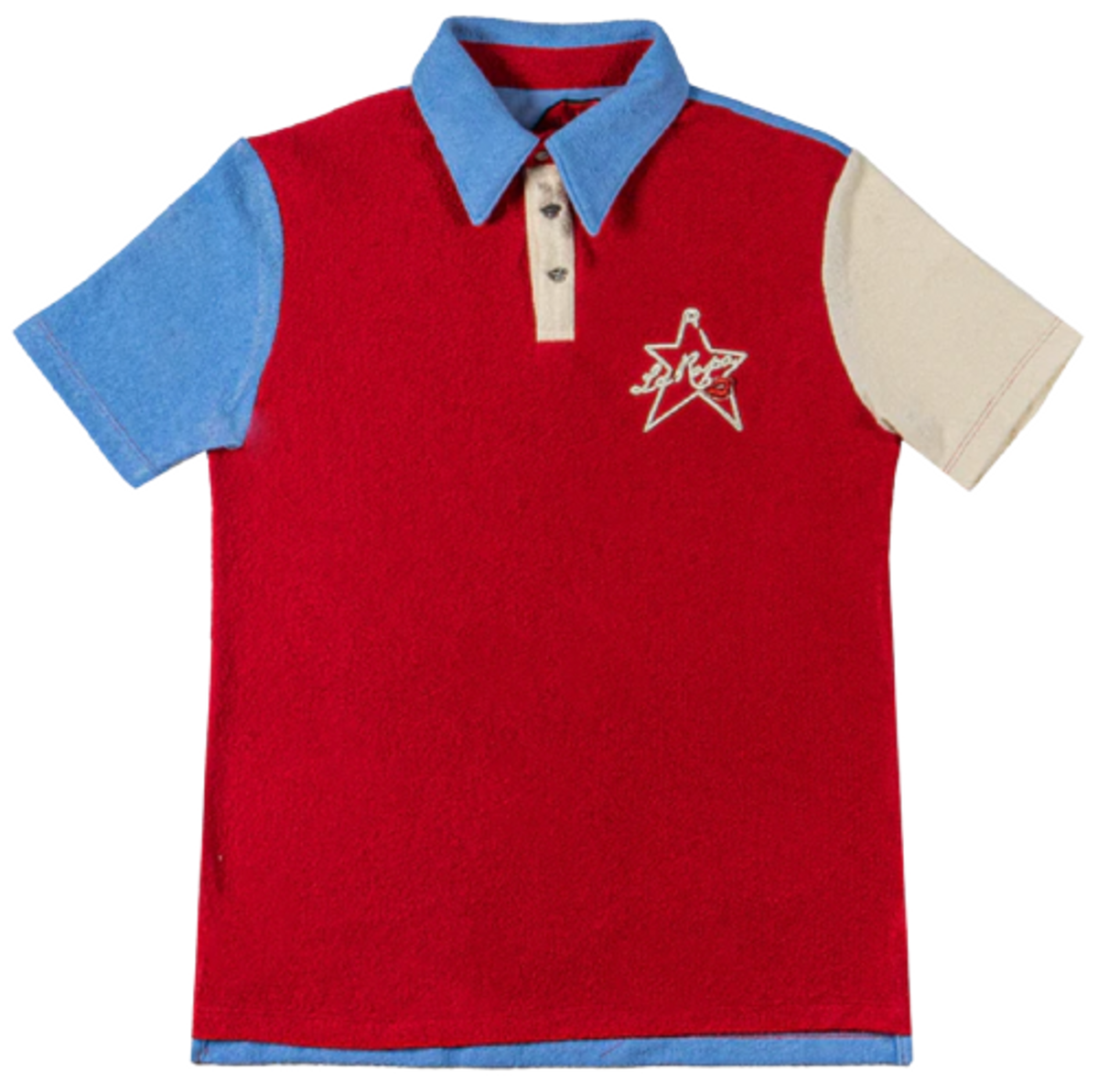 LaRopa Multi-Color French Terry Polo Shirt