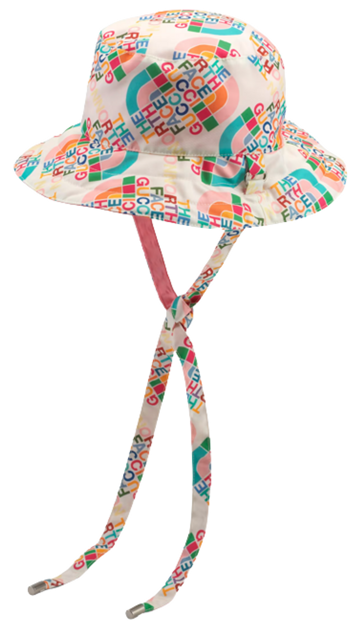 Gucci × The North Face Reversible White Bucket Hat WHAT’S ON THE STAR?