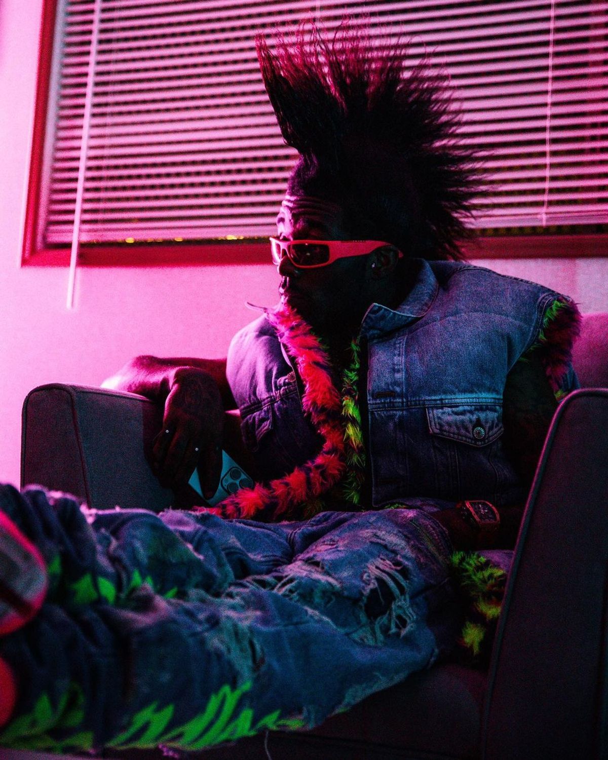 Lil Uzi Vert Outfit from September 21, 2022 | WHAT’S ON THE STAR?