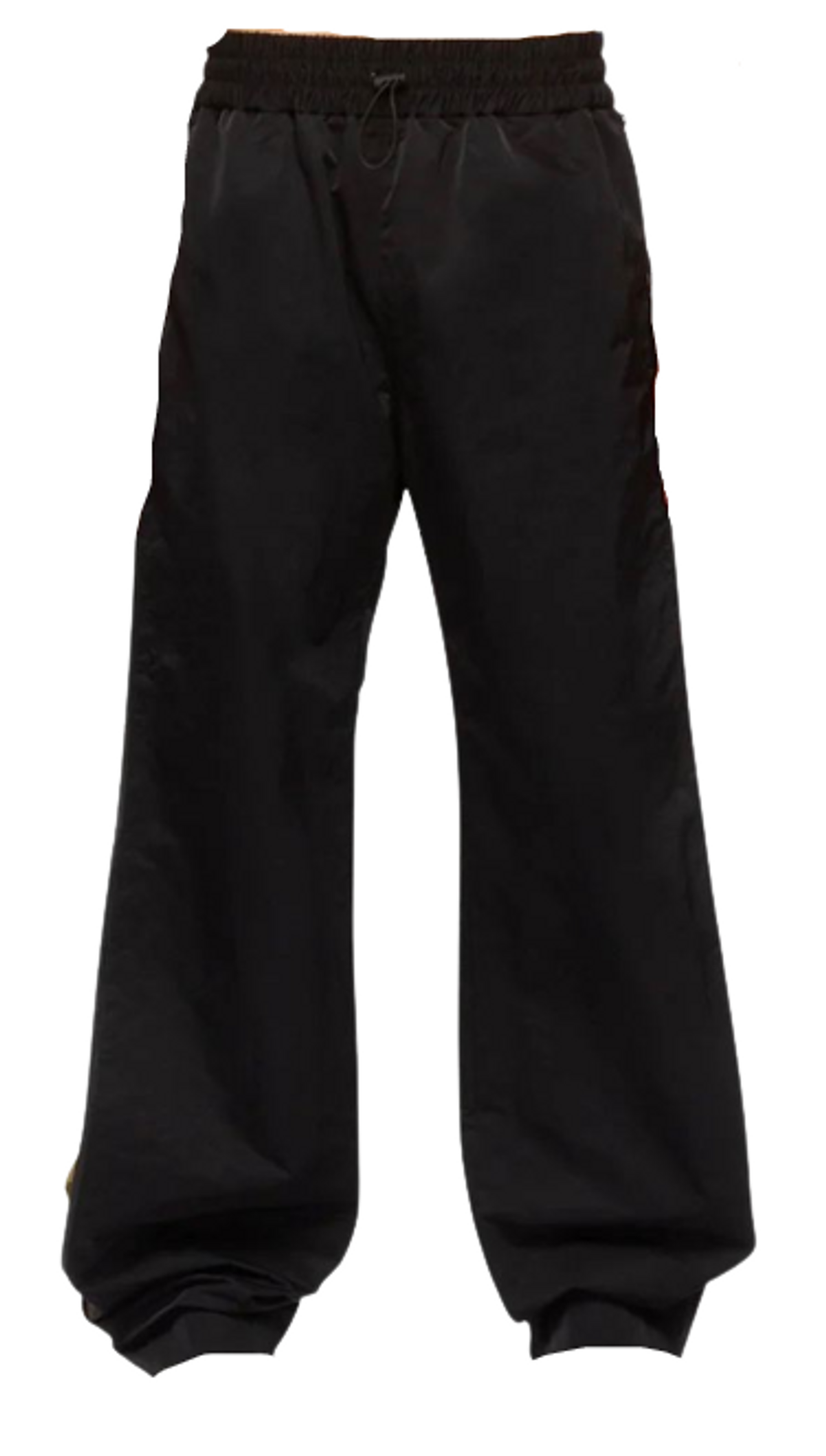 Bottega Veneta Double Layer Tech Nylon Wide Leg Trousers