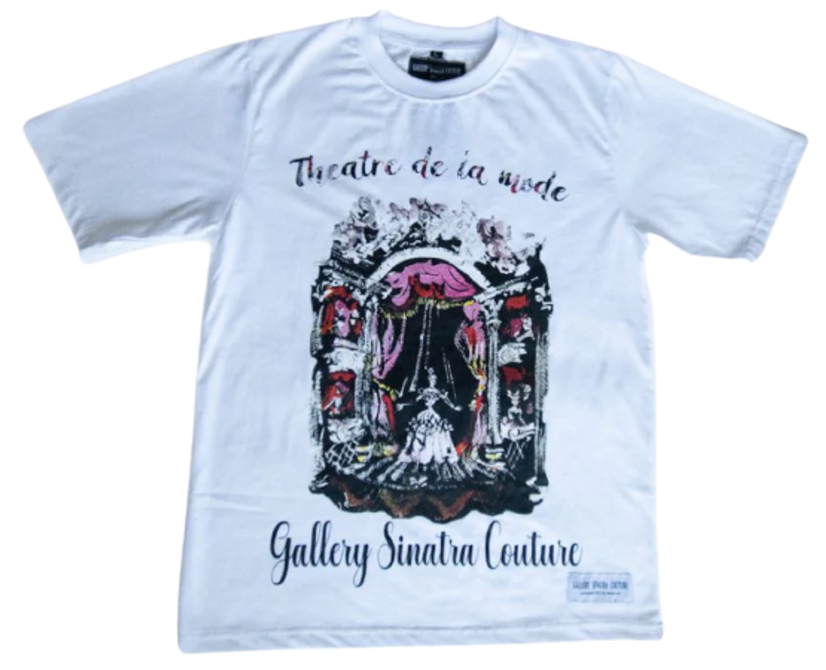Gallery Sinatra Couture Theatre De La Mode White T-Shirt