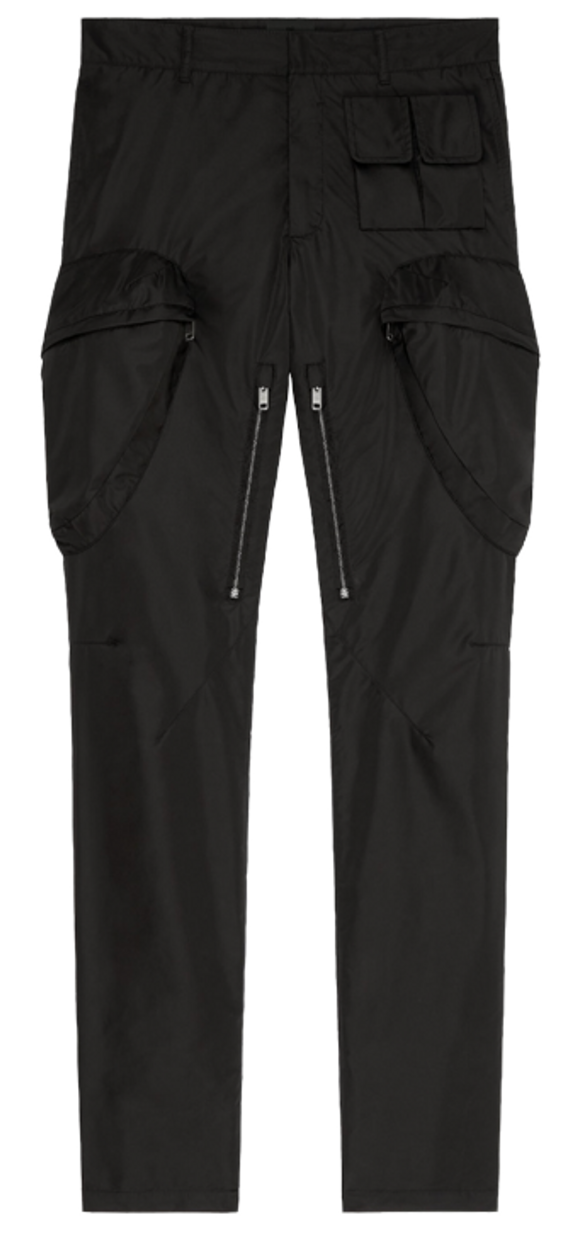 Givenchy Slim Fit Technical Black Nylon Cargo Pants