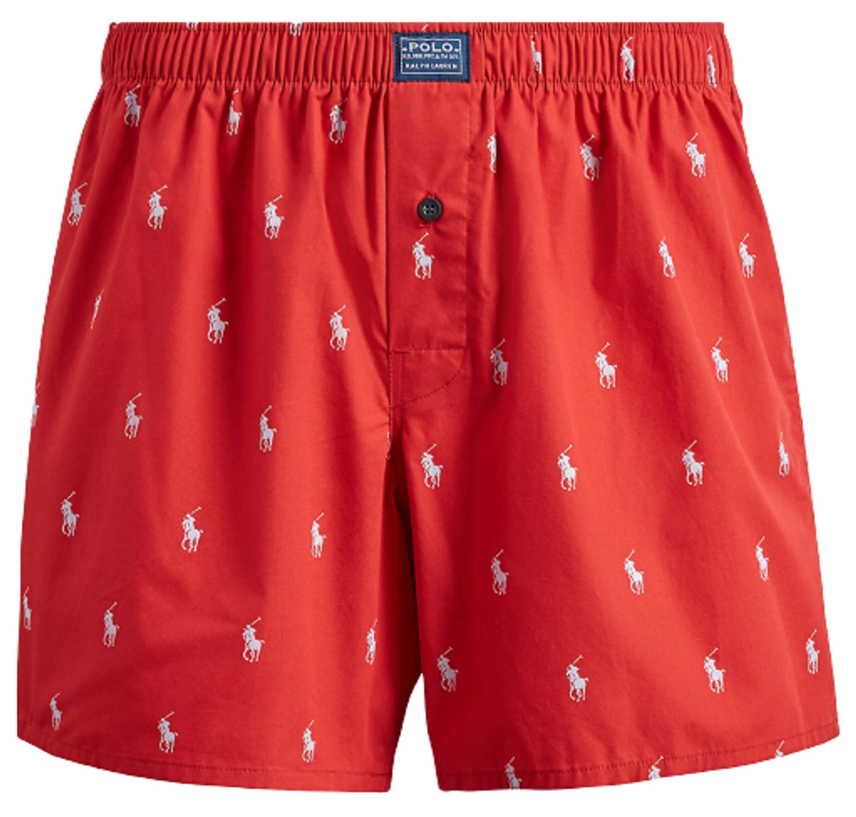 Polo Ralph Lauren Red Allover Pony Boxer