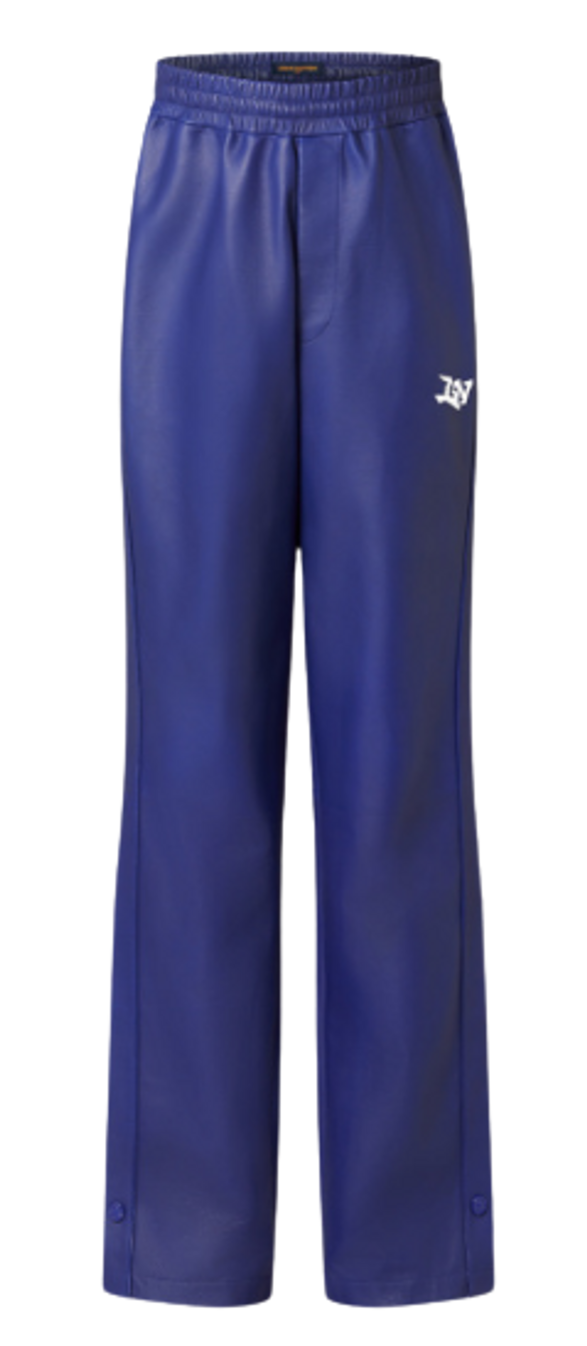 Louis Vuitton Royal Blue Leather Trackpants