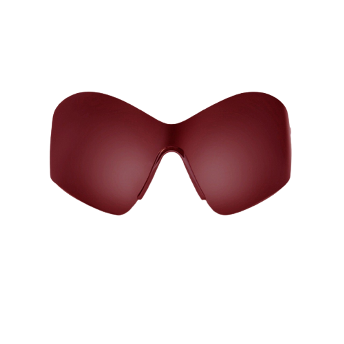Balenciaga Mask Black Butterfly Sunglasses