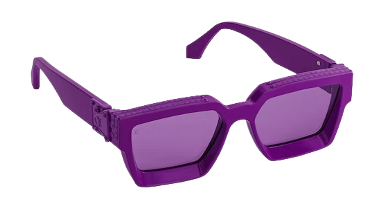 Louis Vuitton 1.1 Millionaires Purple Sunglasses WHAT’S ON THE STAR?