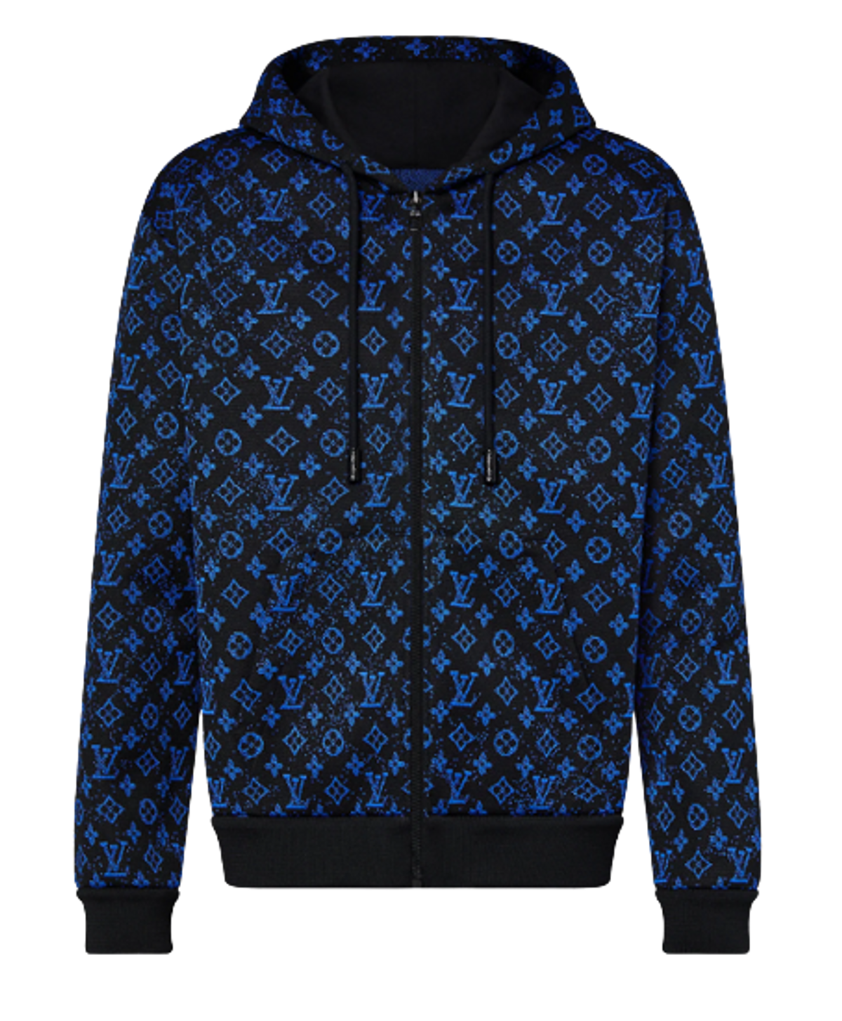 Louis Vuitton Monogram Zip Through Hoodie