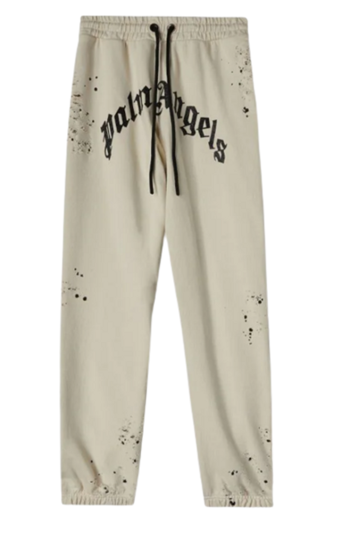 Palm Angels Glittered Logo Sweatpants
