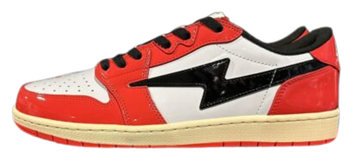 Kool Kiy × Reves Paris Low Candy Paint Chicago Sneakers