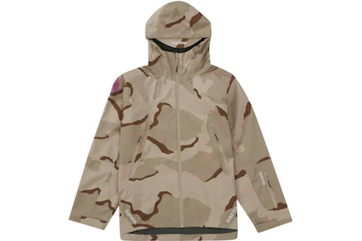 Supreme Desert Camo Gonz Gore-Tex Shell Jacket | WHAT'S ON THE STAR?