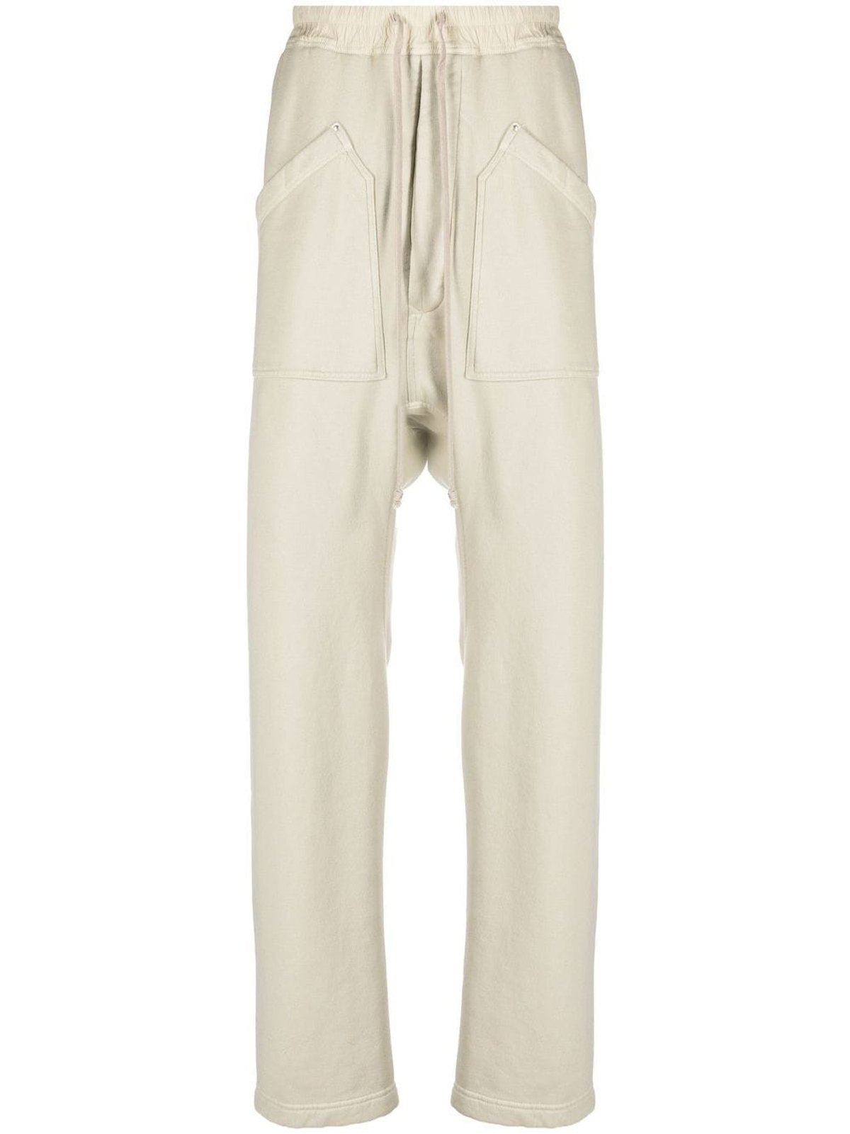 Rick Owens Nude Drop-Crotch Trousers