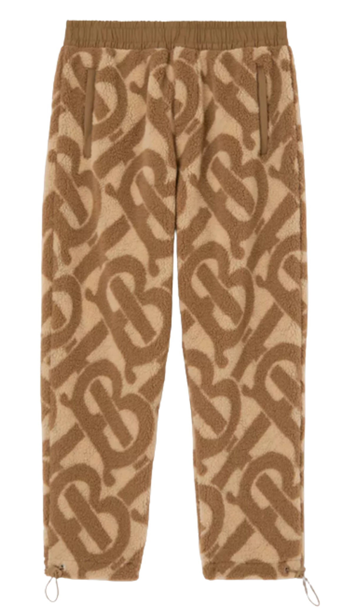 Burberry Monogram Fleece Jacquard Jogging Pants