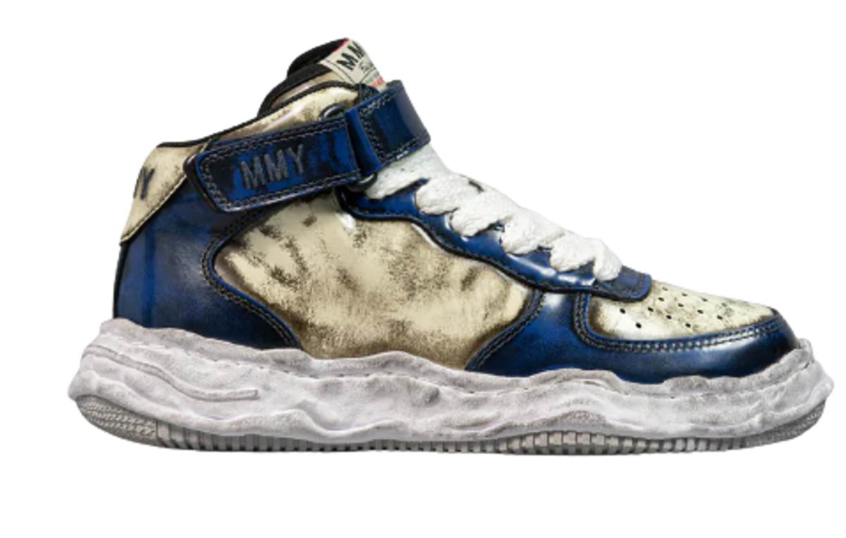 Maison Mihara Yasuhiro Mid Top Leather Sneakers | WHAT’S ON THE STAR?