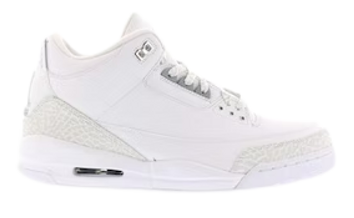 Jordan Air Jordan 3 Retro Silver Anniversary Sneakers