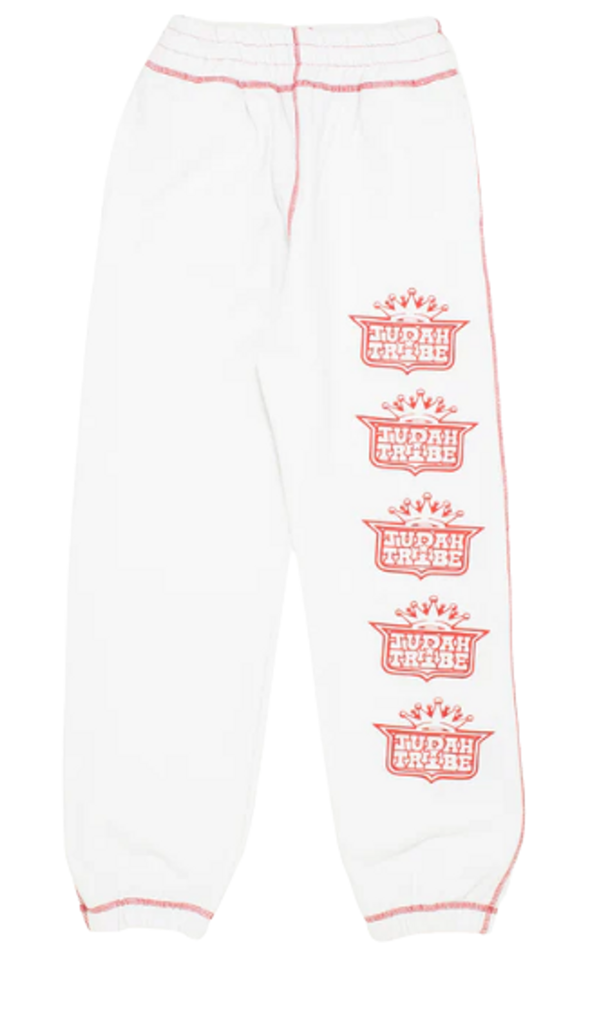 Judah Outkasted Contrast White Sweatpants