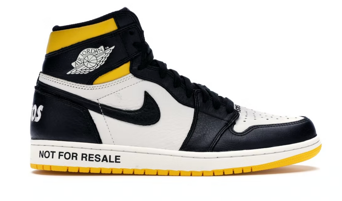 Nike Air Jordan 1 Retro High Not For Resale Varsity Maize Sneakers