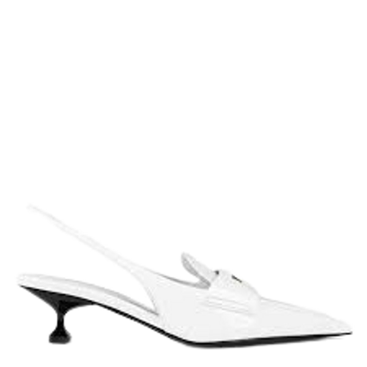 Miu Miu Mocassini Silet Slingback Penny Loafers