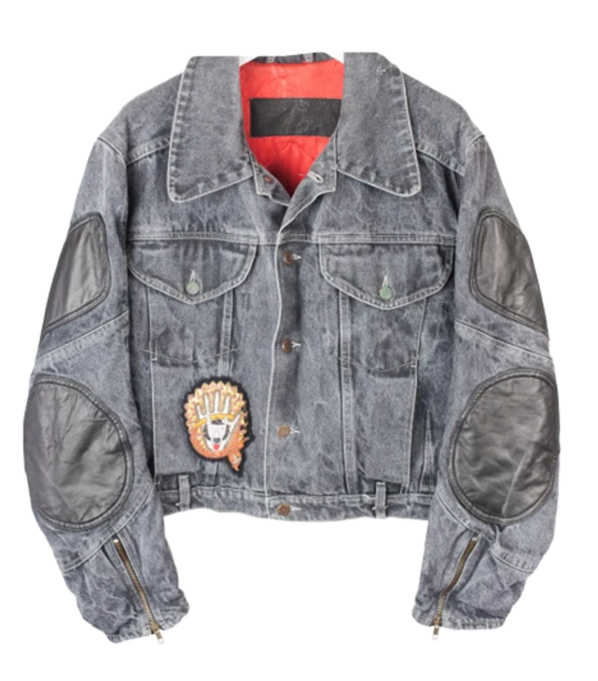 Walter van Beirendonck Spiral Denim Jacket